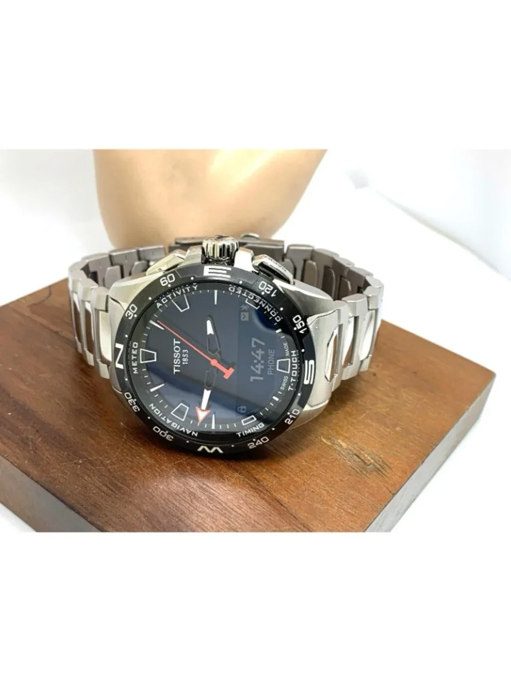 Tissot T- Touch Connect Solar Men's Watch Titanium Black 47.5mm T1214204405100